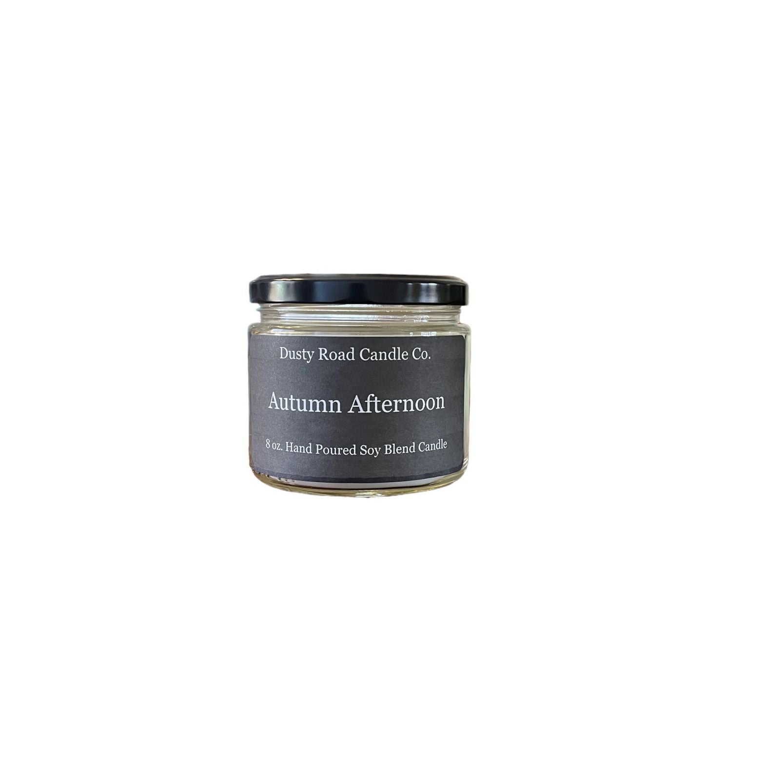 Autumn Afternoon 8 oz. Soy Blend Candle - Dusty Road Candle Co LLC