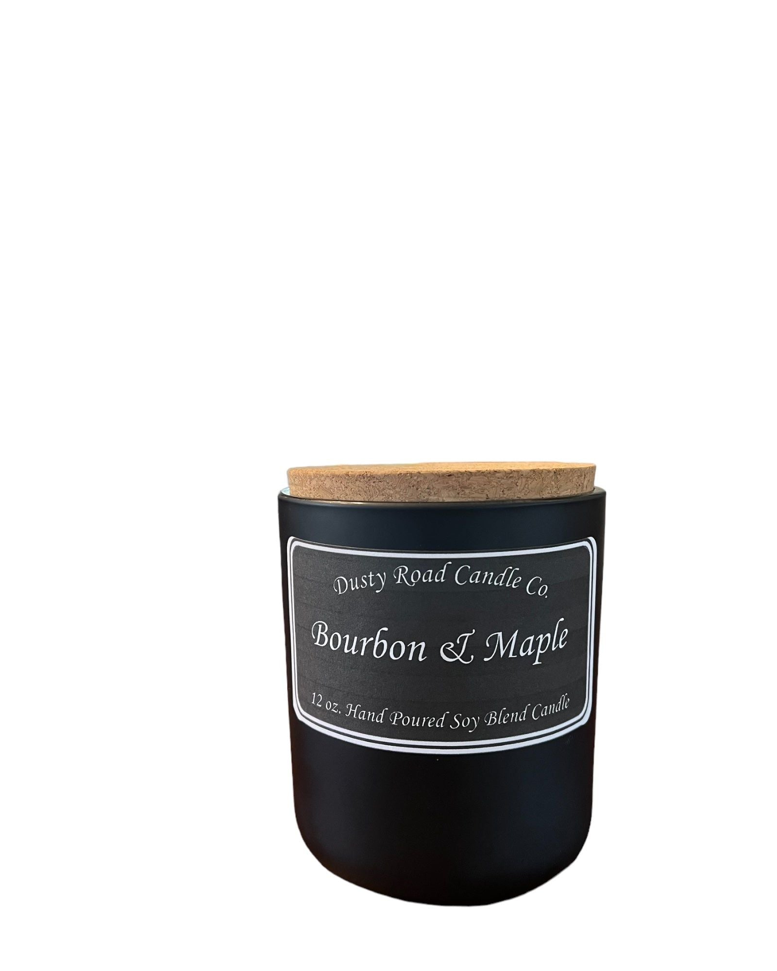 Bourbon & Maple 12 oz. Candle - Dusty Road Candle Co LLC