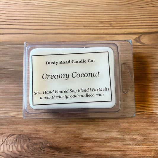 Creamy Coconut Wax Melts 3 oz. - Dusty Road Candle Co LLC