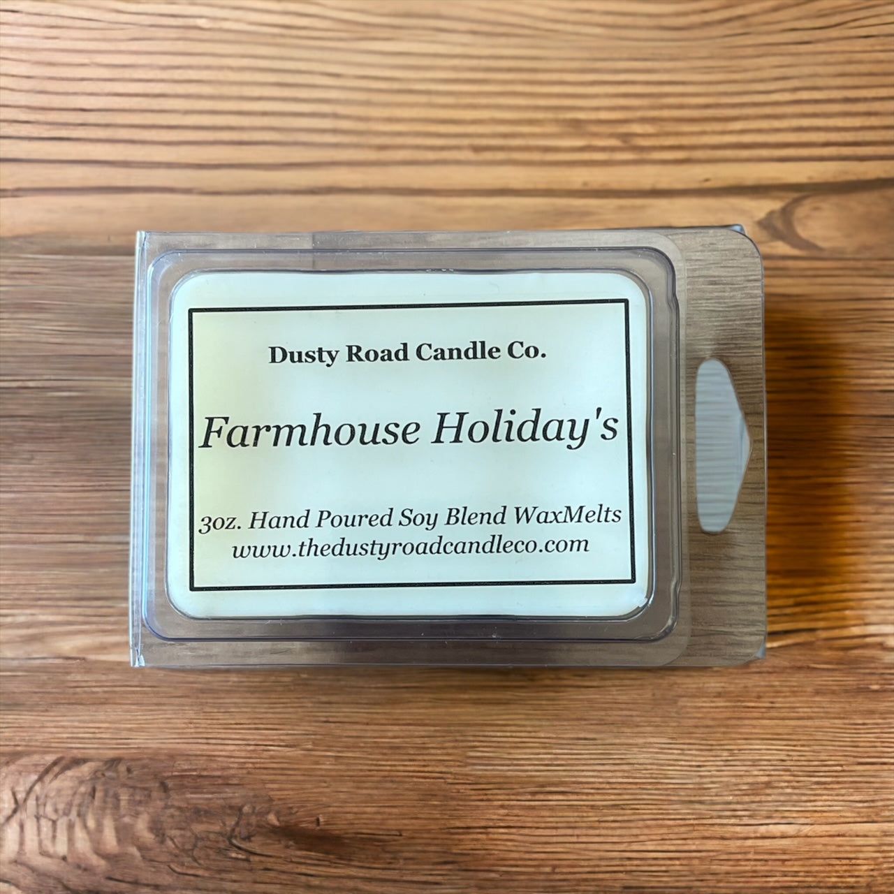 Farmhouse Holiday's 3 oz. Wax Melts - Dusty Road Candle Co LLC