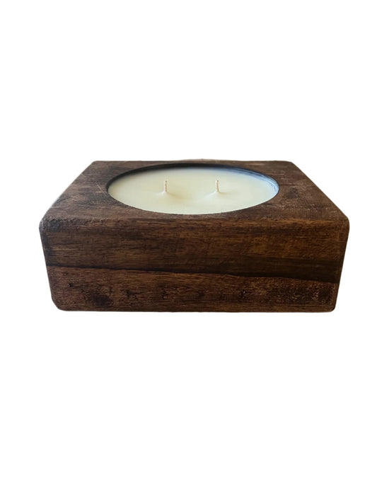 Bourbon & Maple Wood Dough Bowl Candle 8 oz.