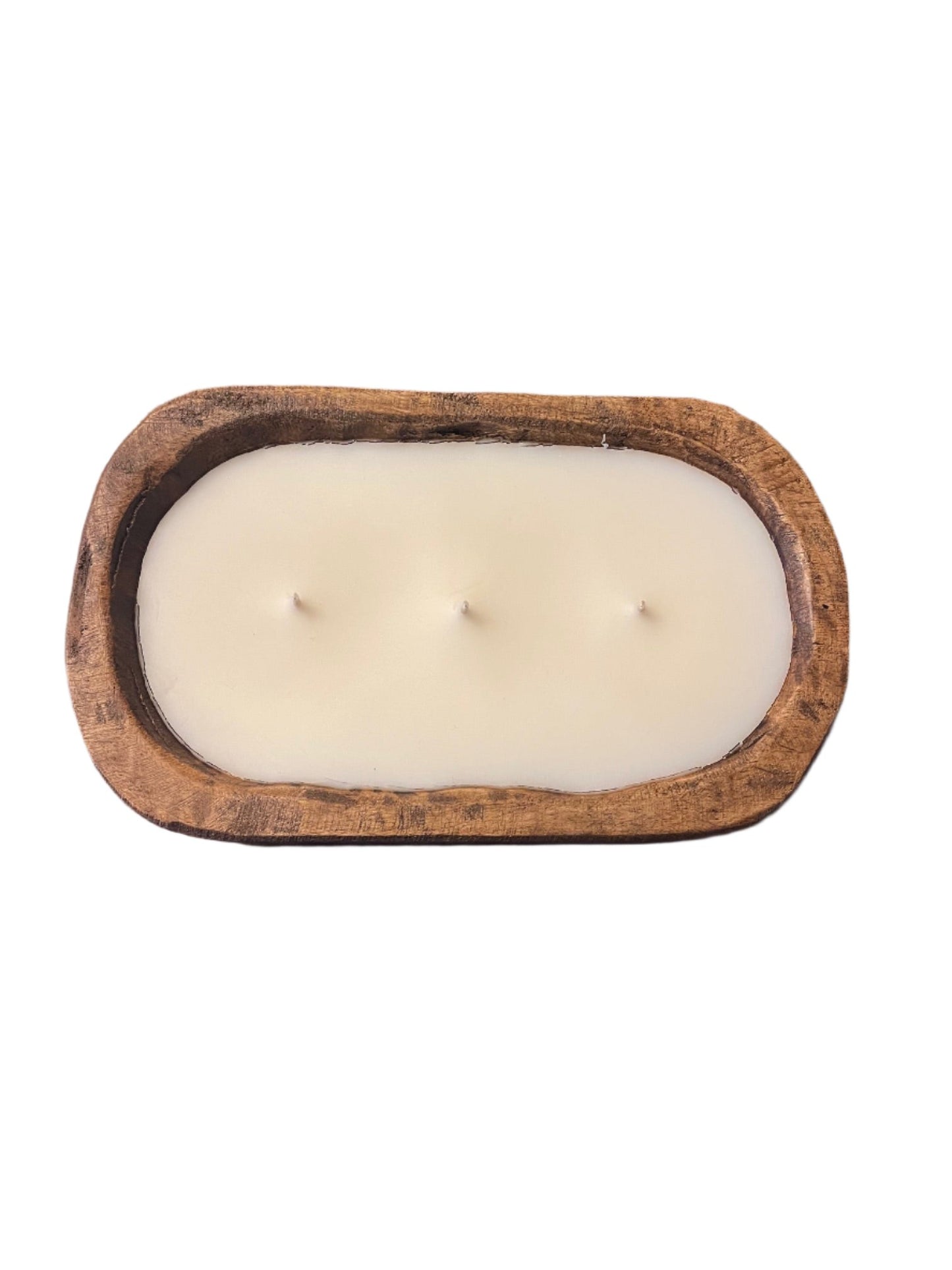 Balsam Pine Wood Dough Bowl Candle 16 oz.