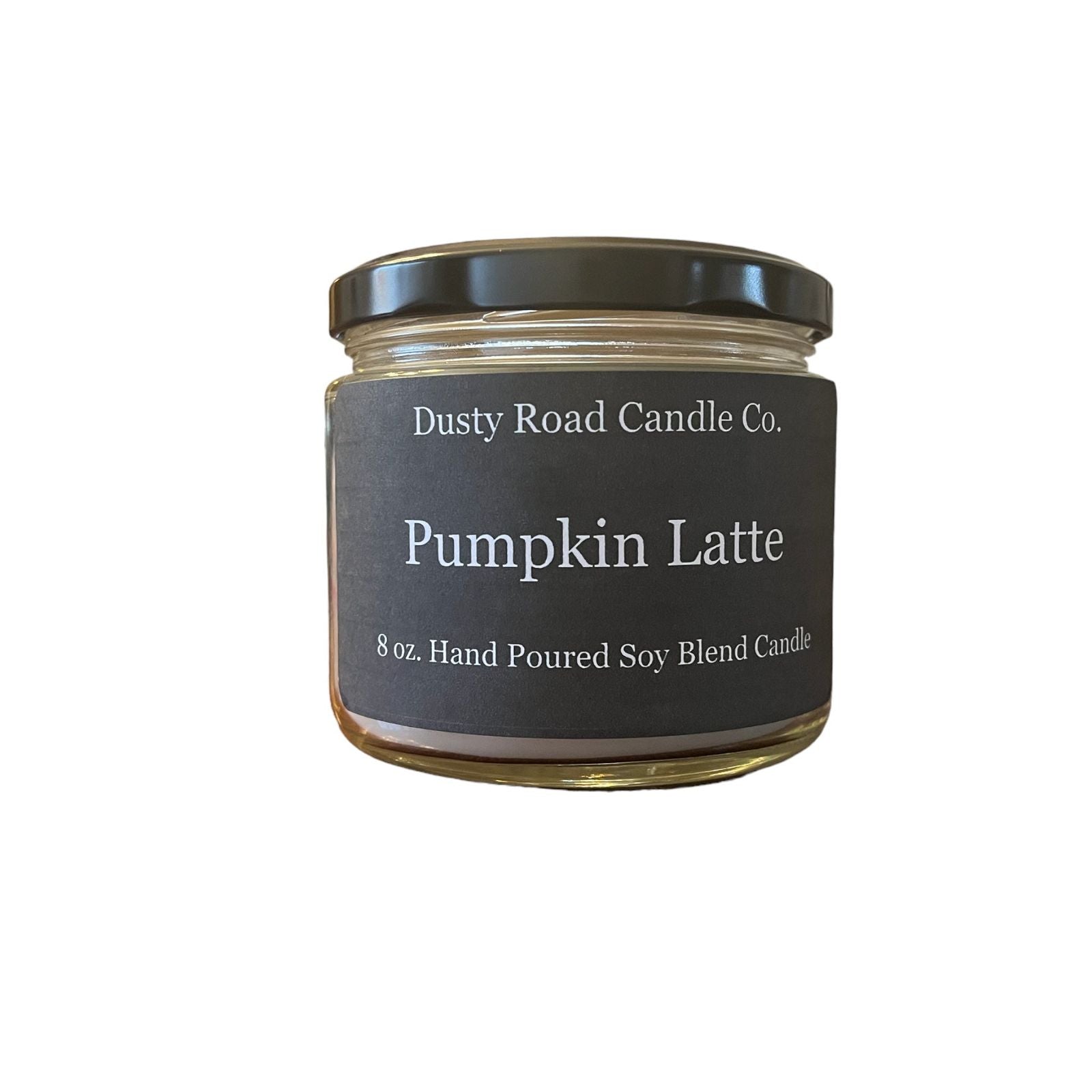 Pumpkin Latte 8 oz. Soy Blend Candle - Dusty Road Candle Co LLC